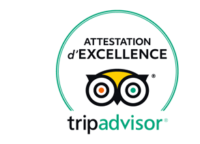 Attestation d'excellence tripadvisor